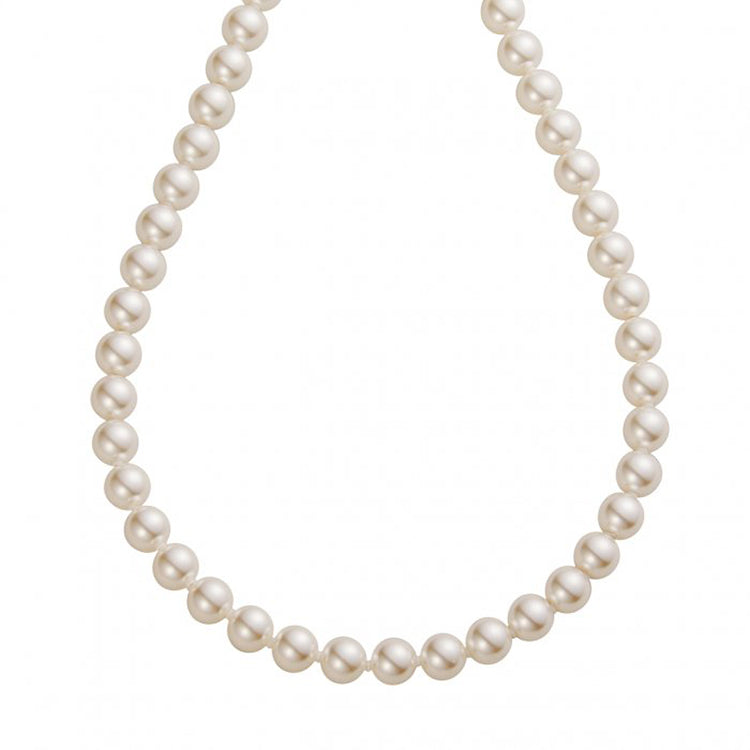 BECOME TREE Glass-Pearl Necklace – AY online