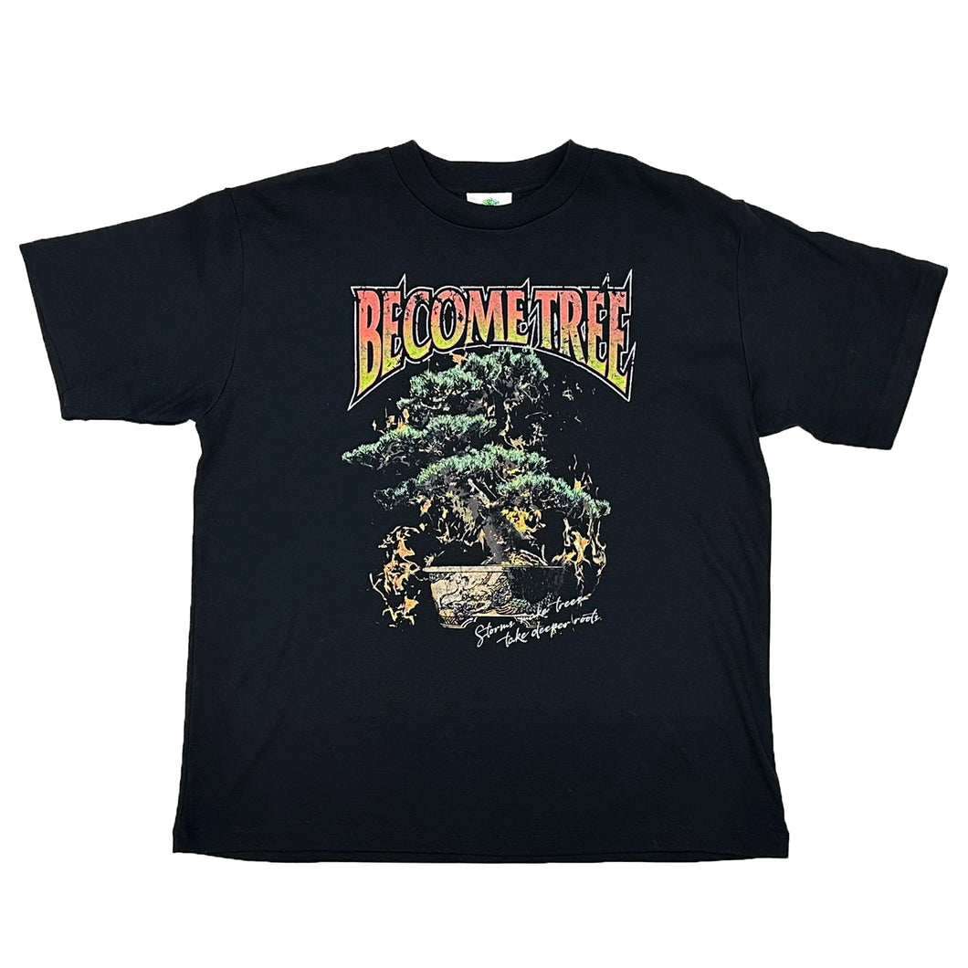 【予約受注】BECOME TREE BONSAI T shirts / BLACK