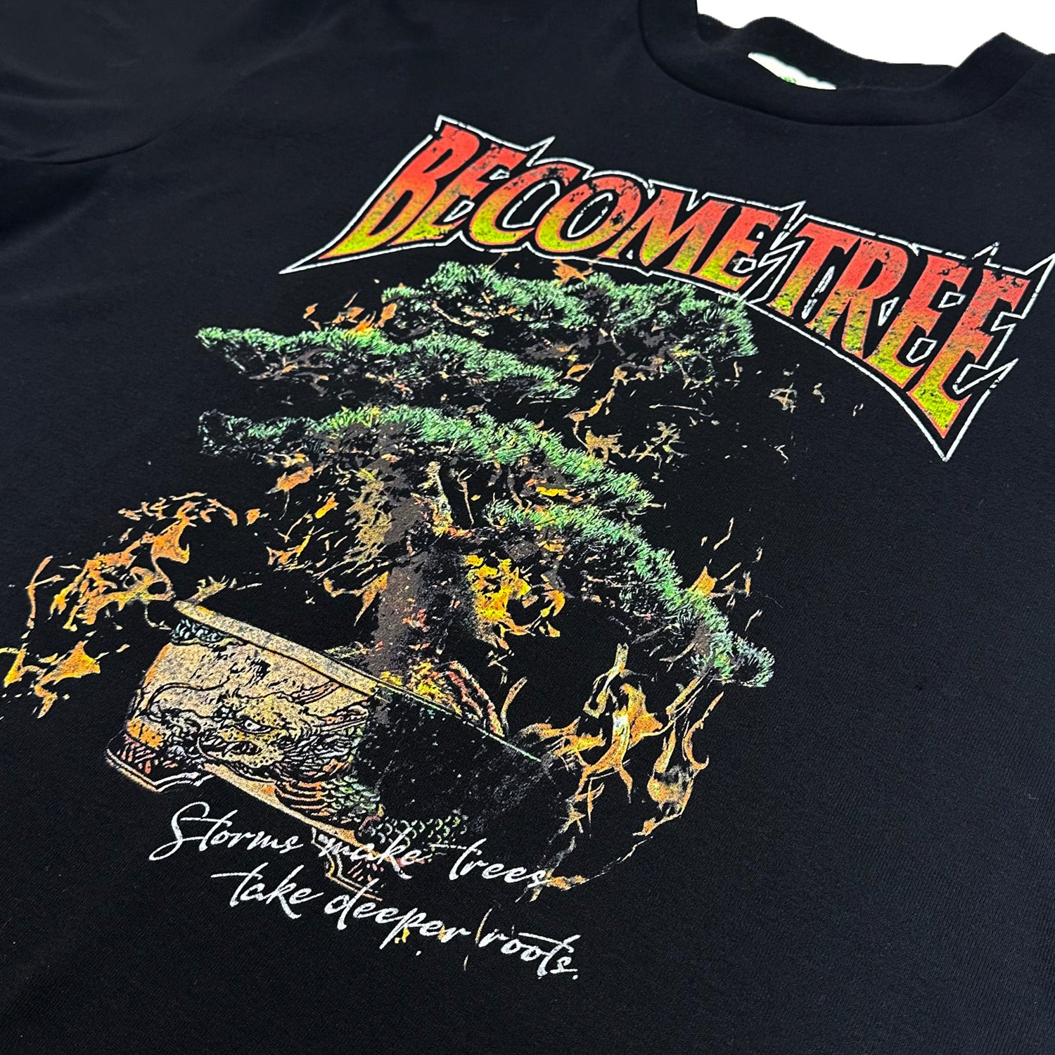 画像をギャラリービューアに読み込む, 【予約受注】BECOME TREE BONSAI T shirts / BLACK