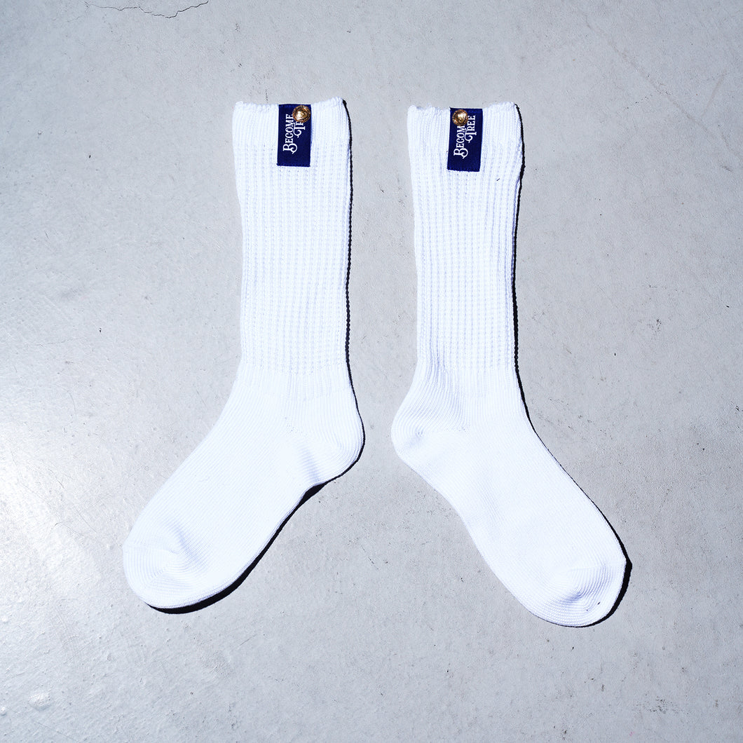 【予約受注】LOOSE SOCKS / WHITE