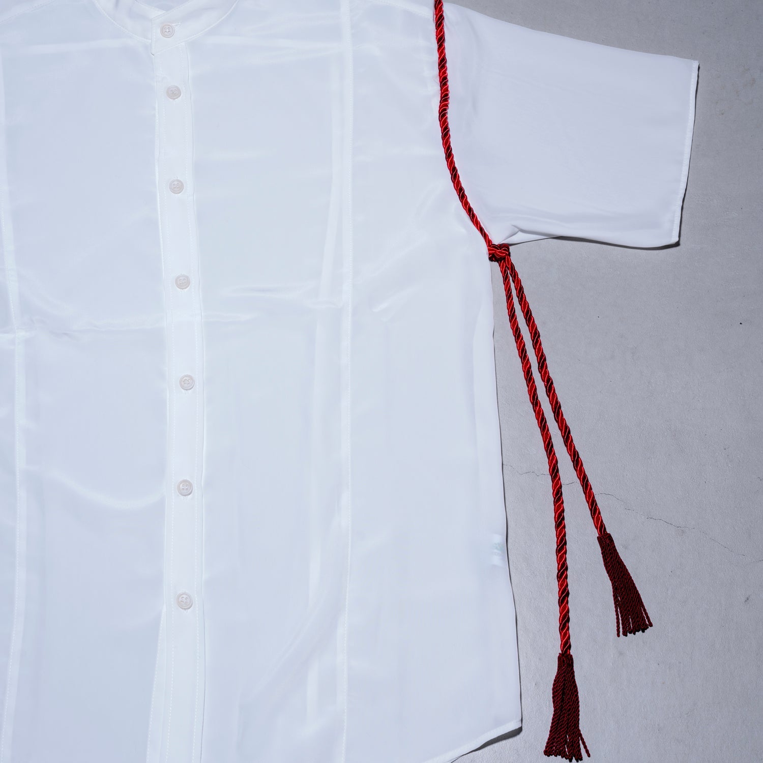 画像をギャラリービューアに読み込む, 【通常販売】Stand collar Decin shirt / White