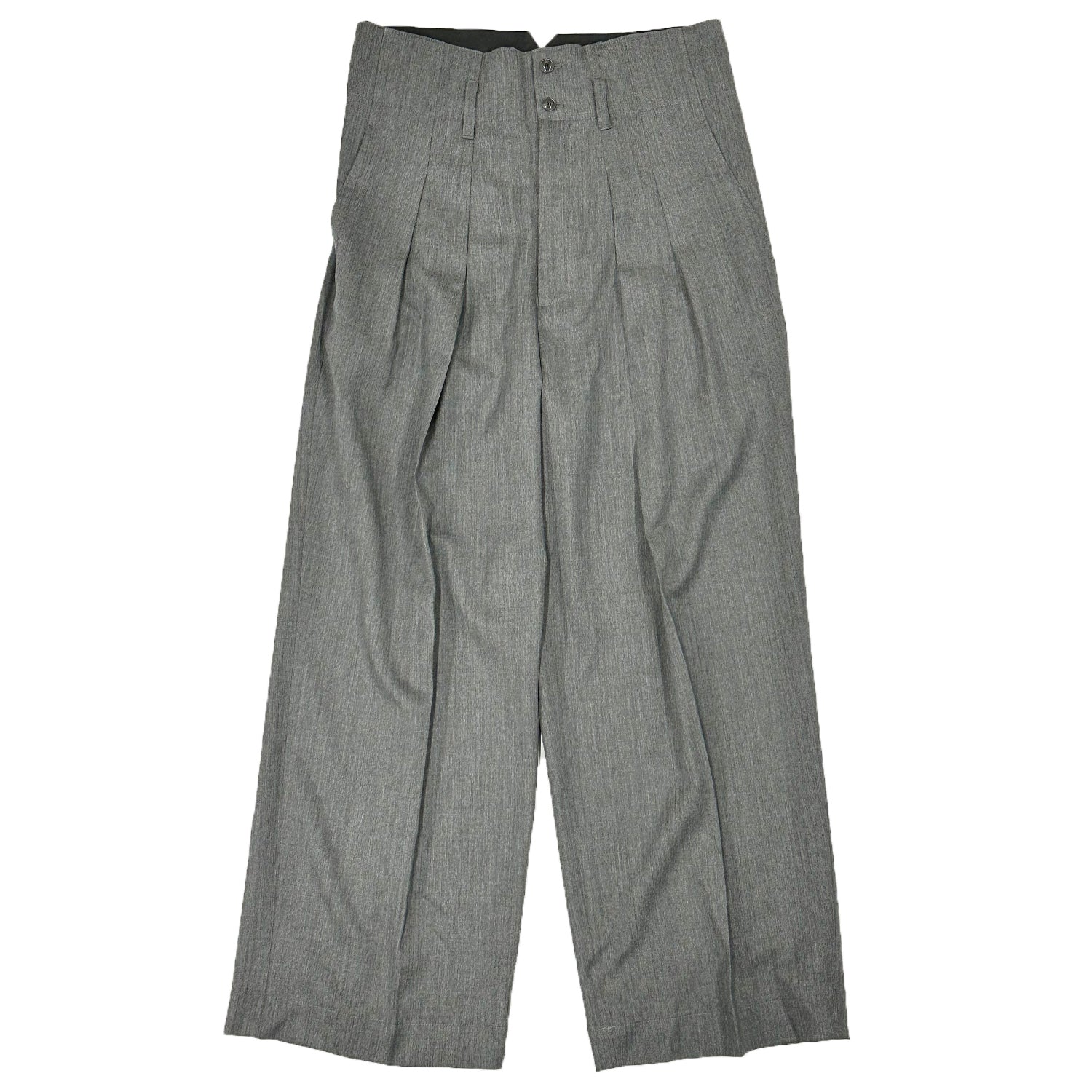 画像をギャラリービューアに読み込む, 【予約受注】AIR FORZA TWILL HIGH WEAST WIDE TUCK PANTS