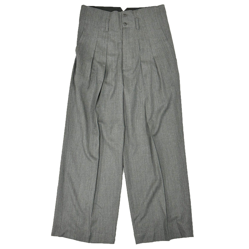 【予約受注】AIR FORZA TWILL HIGH WEAST WIDE TUCK PANTS