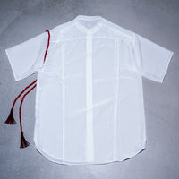 画像をギャラリービューアに読み込む, Stand collar Decin shirt / White