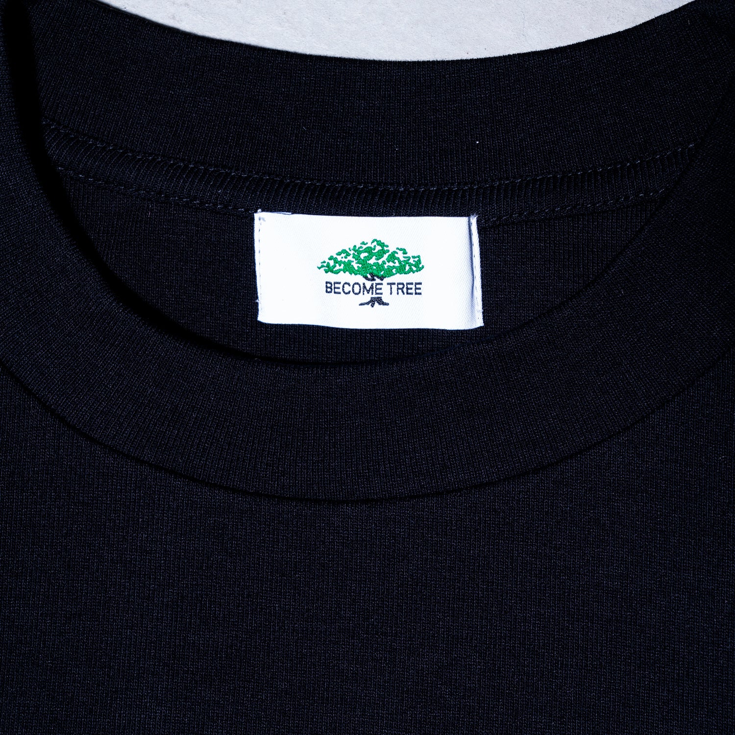 画像をギャラリービューアに読み込む, Bonsai embroidery T-shirt / BLACK