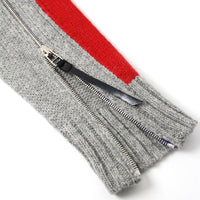 画像をギャラリービューアに読み込む, Raglan sleeve-zip Knit